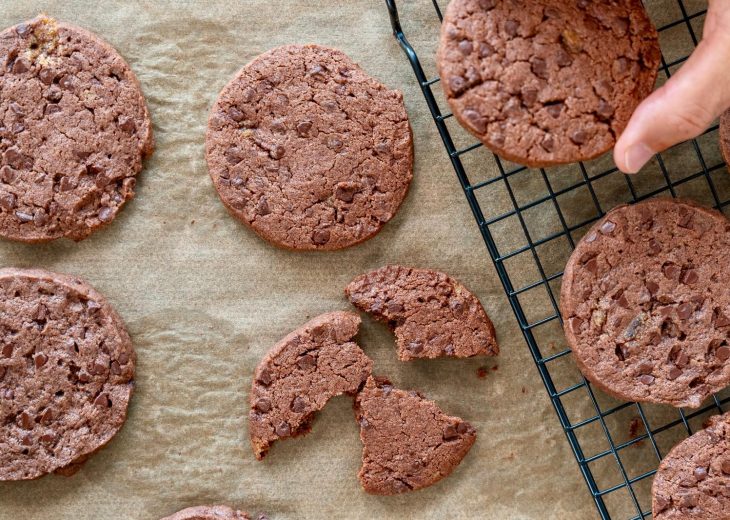 cookies double chocolat