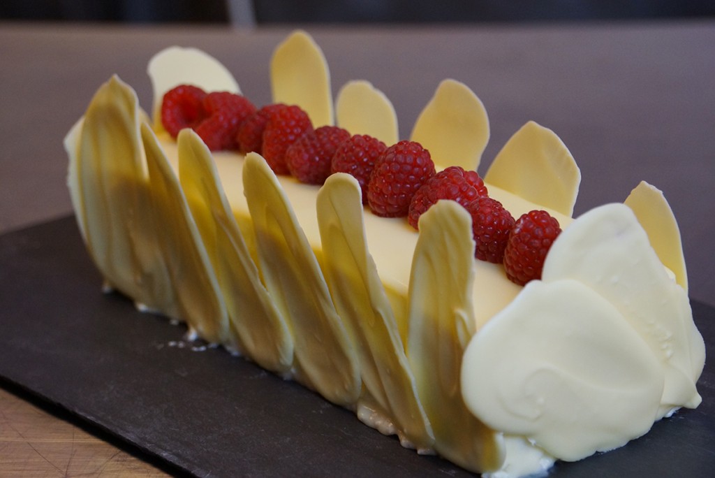 bavarois framboises