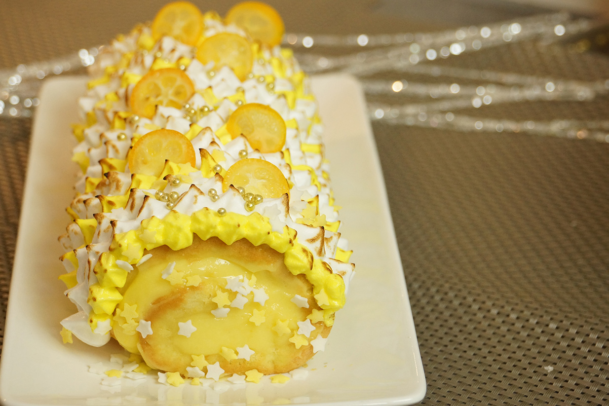 Buche De Noel Facile Facon Tarte Aux Citrons Meringuee