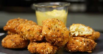 Nuggets de poulet et mayonnaise à l’indienne: recette maison facile nuggets de poulet maison faciles herve cuisine