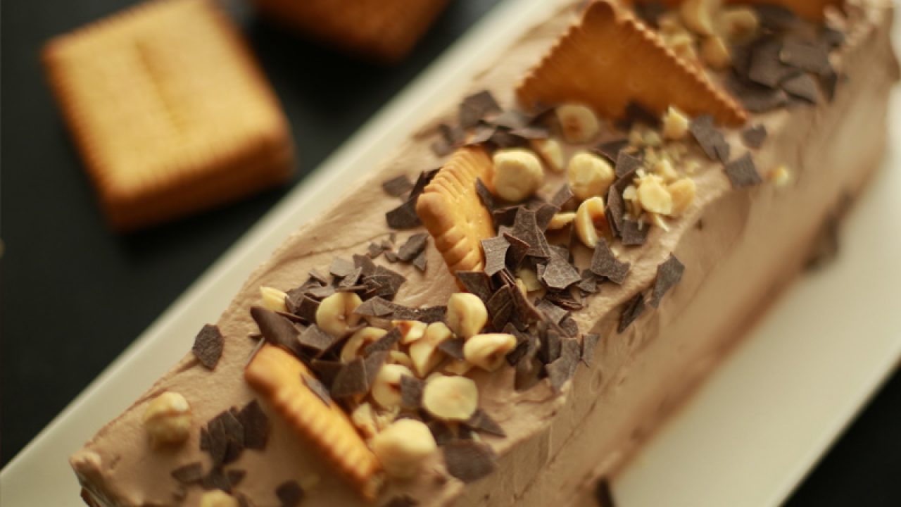 Gateau Facile Pour Enfants Aux Petits Beurre Chocolat Et Noisettes