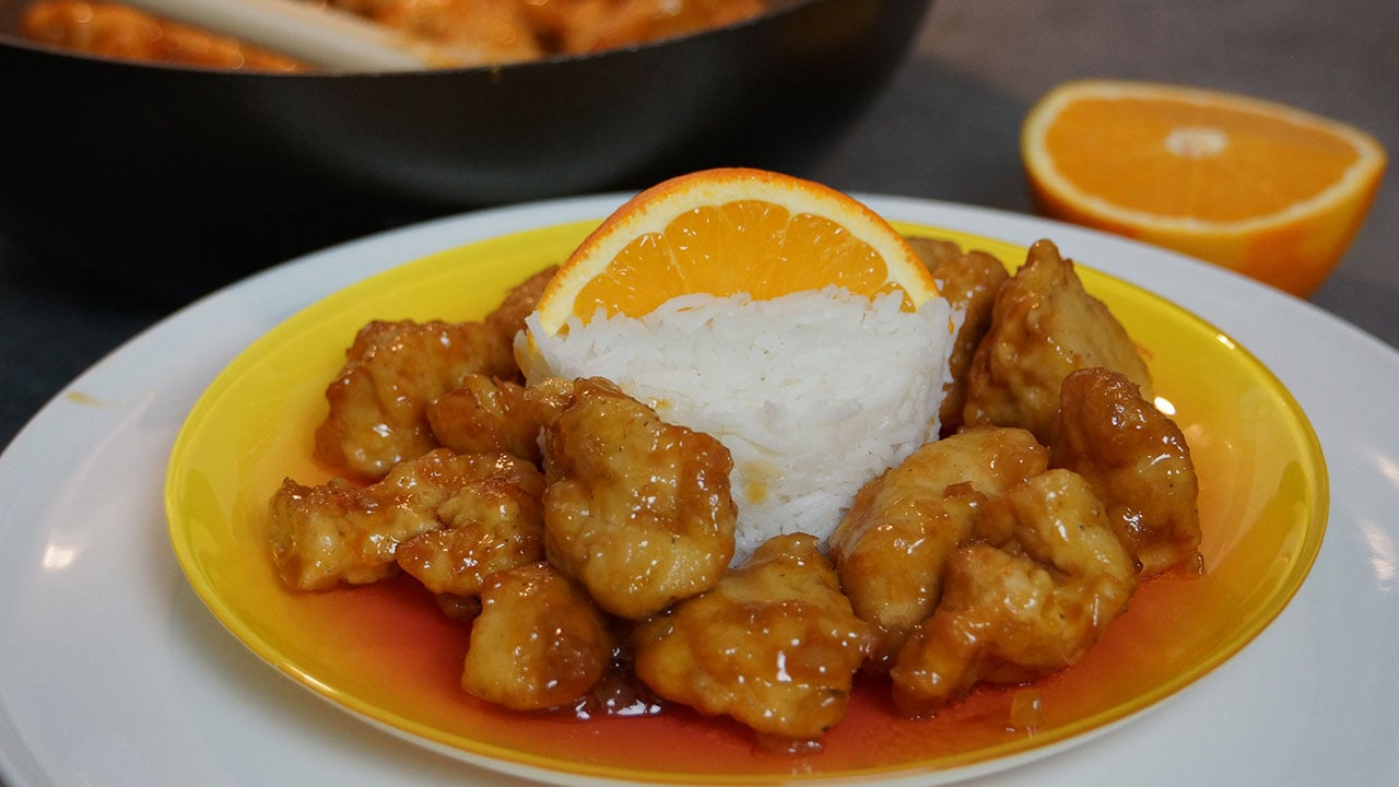 Recette Du Poulet Orange Croustillant A La Chinoise