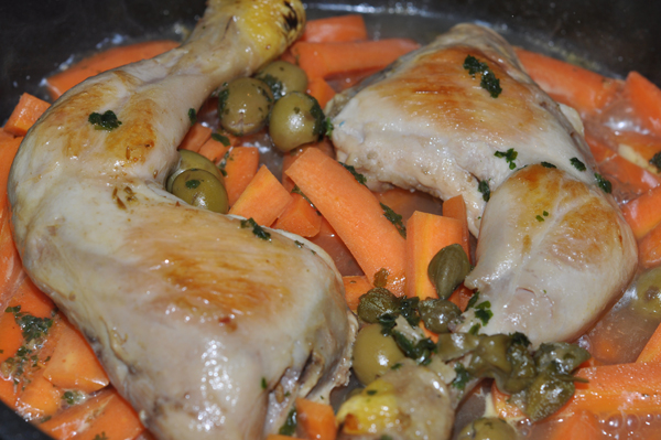 poulet carottes cumin