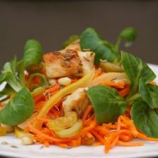 salade carottes orientale hervé cuisine
