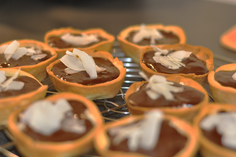 Tartelettes Bounty Chocolat Et Noix De Coco