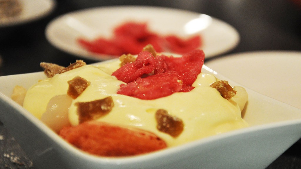tiramisu rose litchee